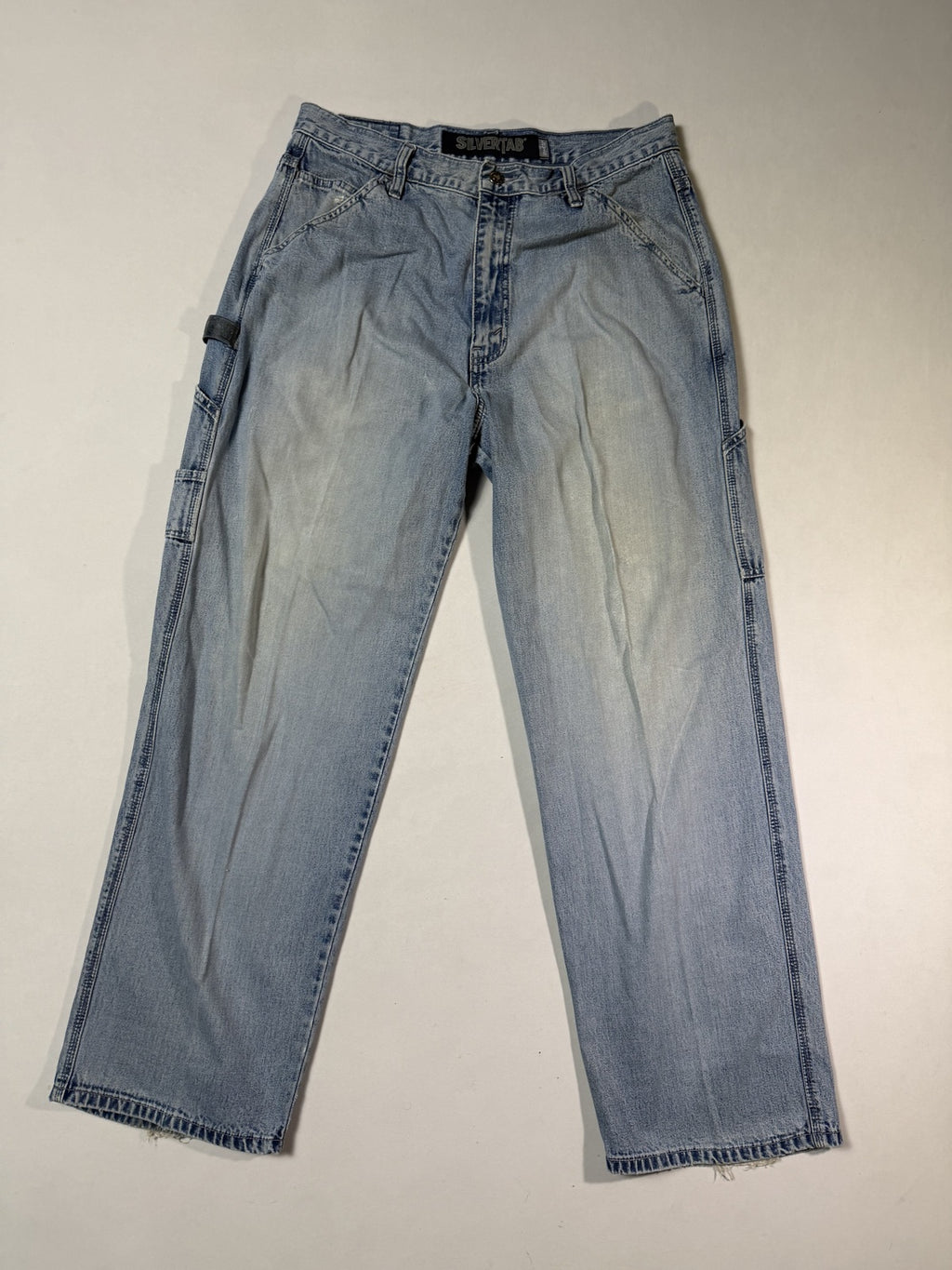 Levi’s Silvertab Light Wash Carpenter Jeans 34x32