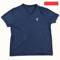Psycho Bunny Navy V-Neck T-Shirt Small Logo