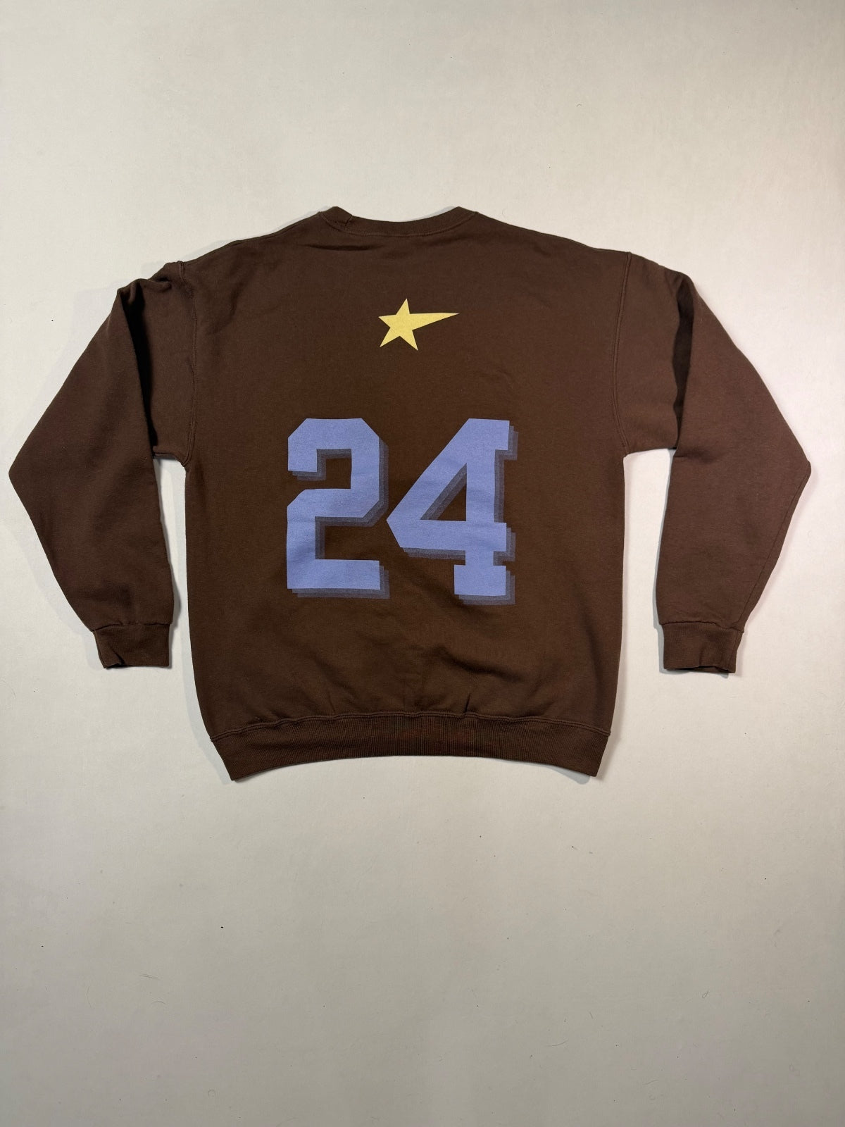 JERZEES Brown As You Are Scripture Sweatshirt Size L