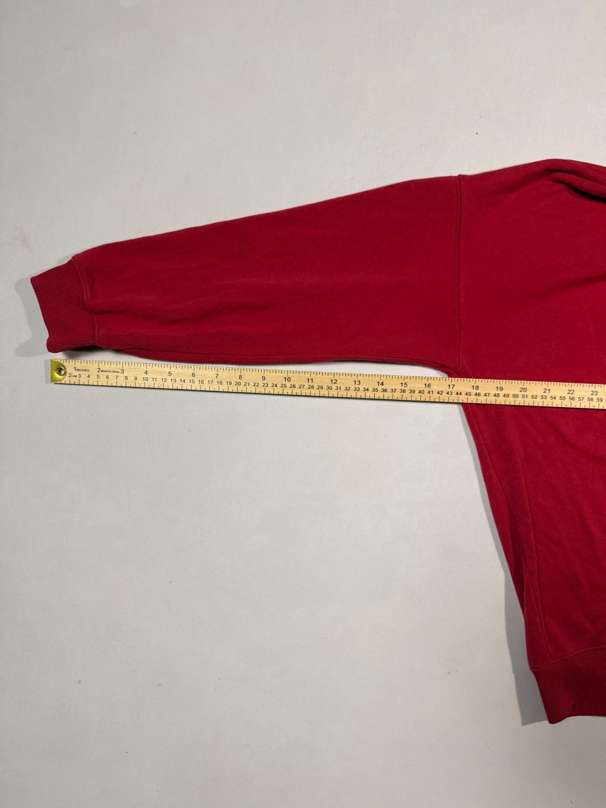 American Eagle Red Hoodie Size M