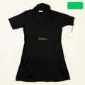Calvin Klein Black Short-Sleeve Knit Dress