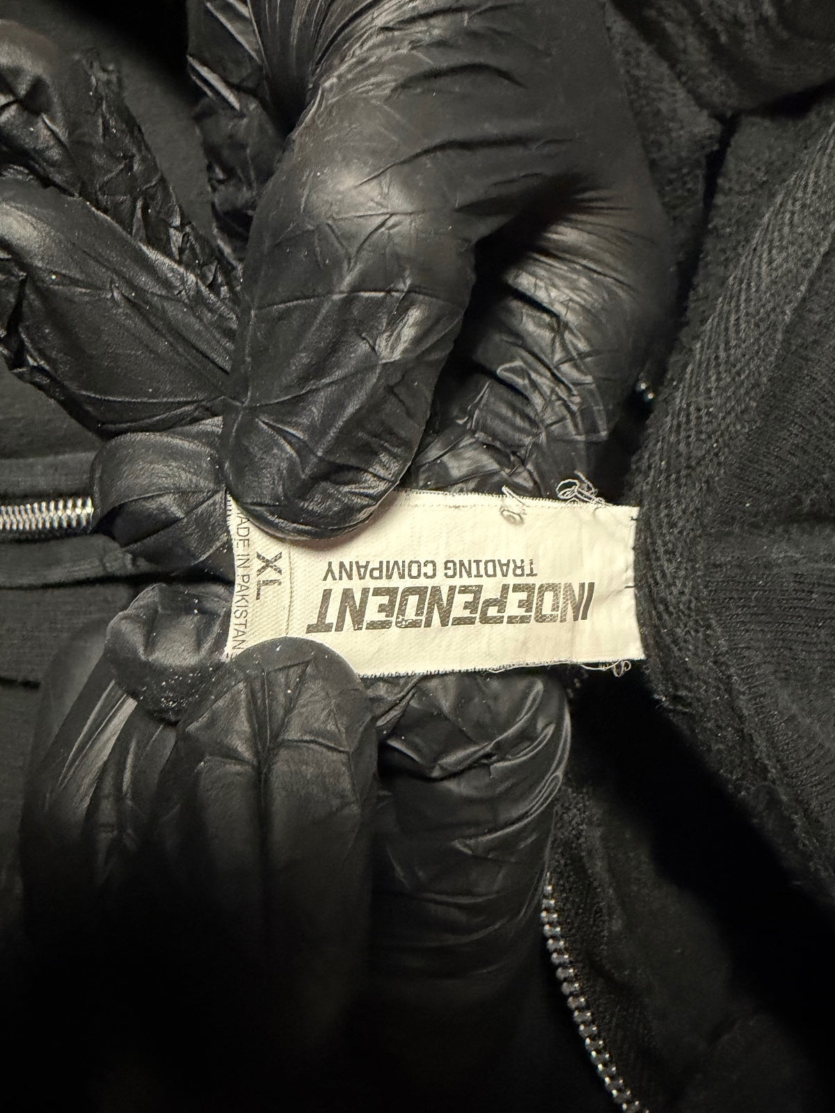 Independent Film Crew Black Zip Hoodie XL