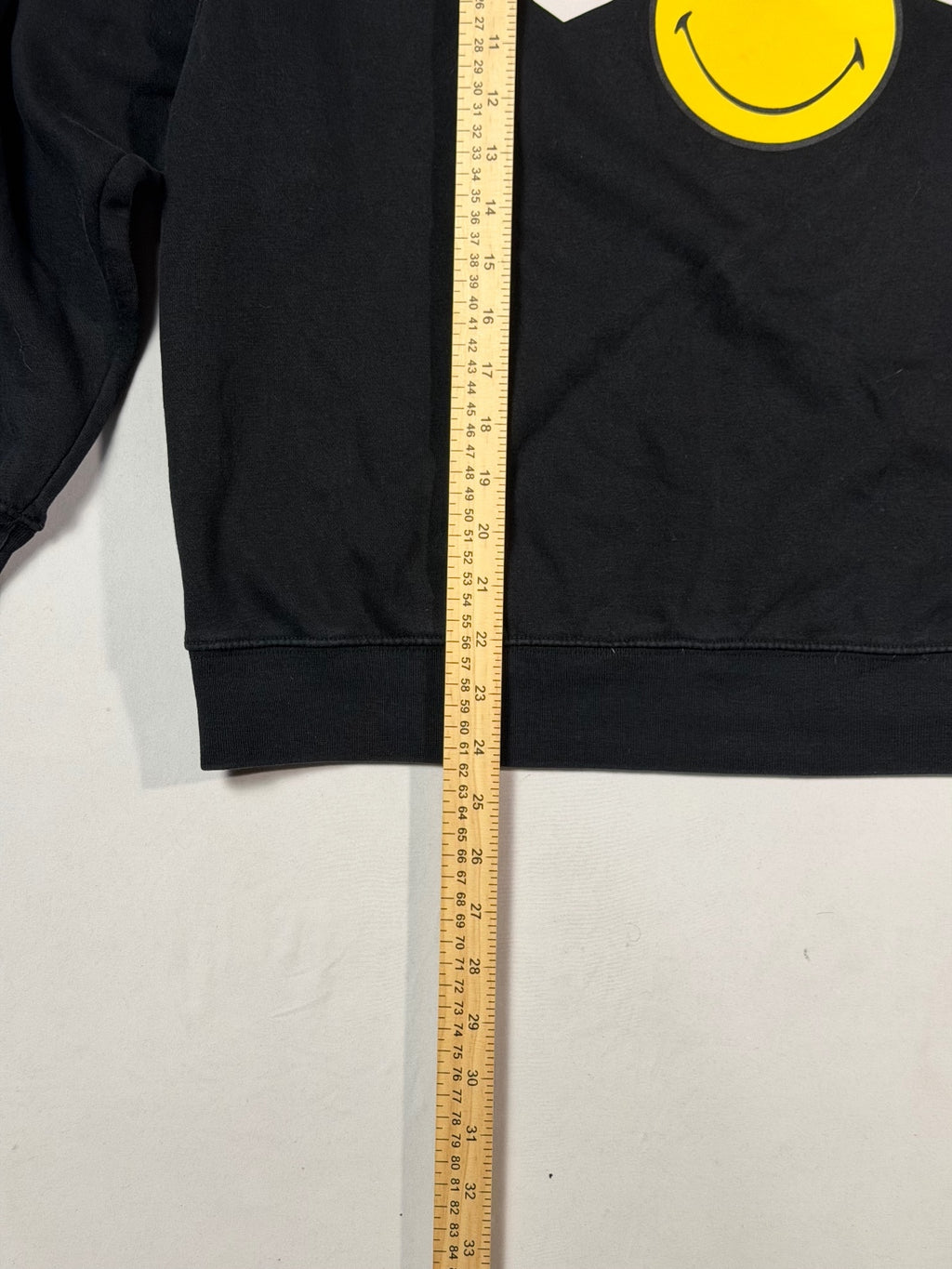 GAP x Smiley Originals Black Crewneck Sweatshirt Size L
