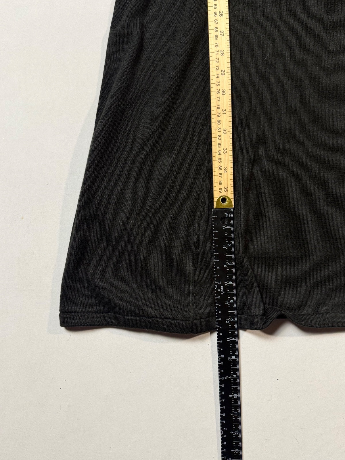 Calvin Klein Black Short-Sleeve Knit Dress