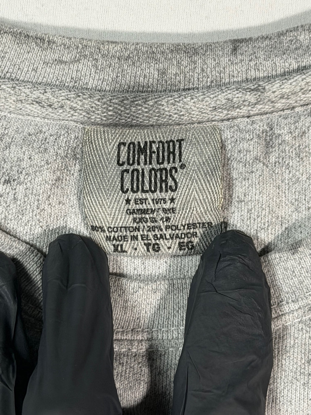 Comfort Colors Omaha Mavericks Hockey Crewneck Size L