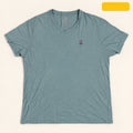 Psycho Bunny Light Blue V-Neck T-Shirt Size L