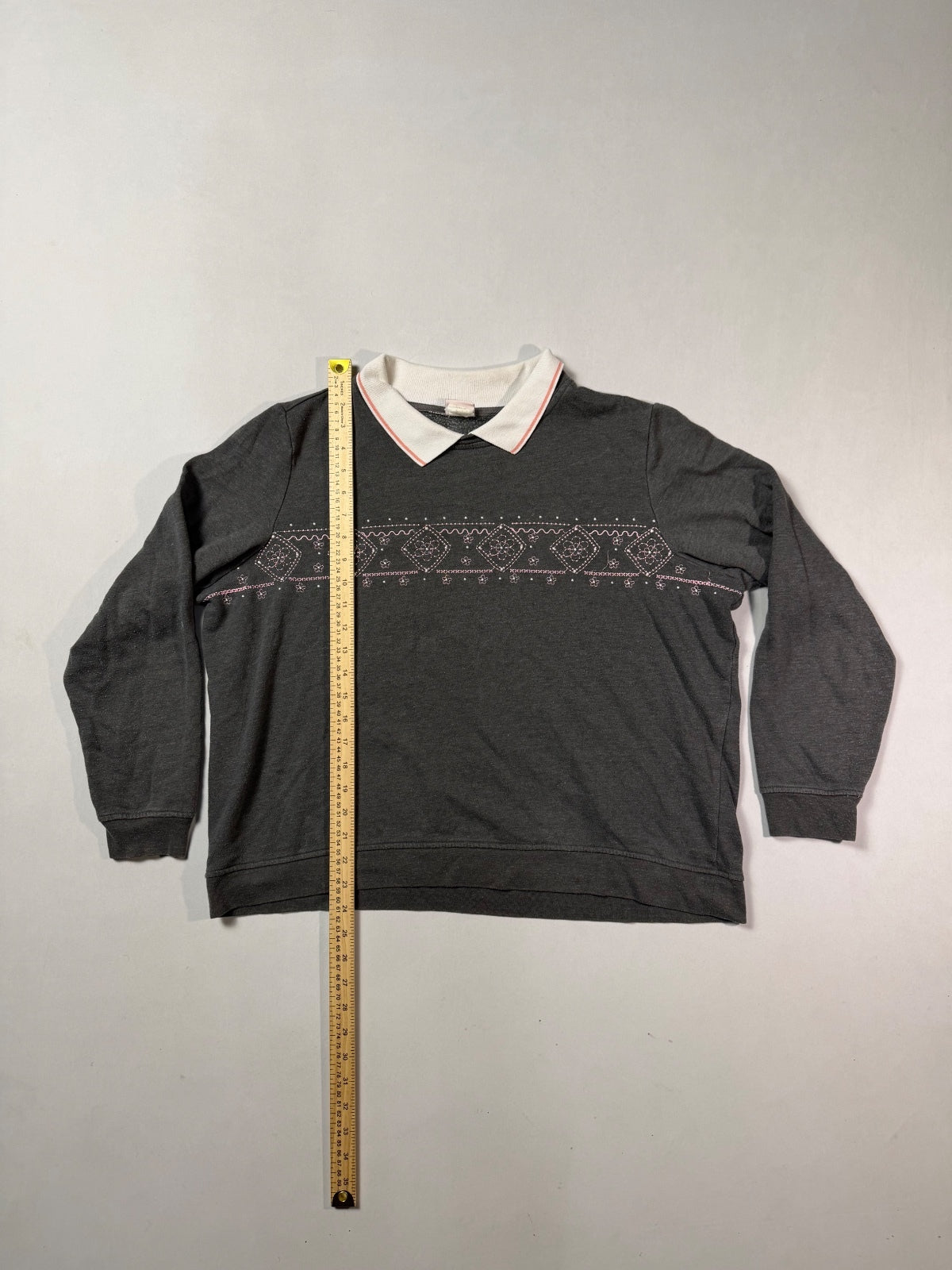 Austin Reed Black Collared Sweatshirt