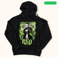 Vintage WWE Randy Orton RKO Black Graphic HoodieT