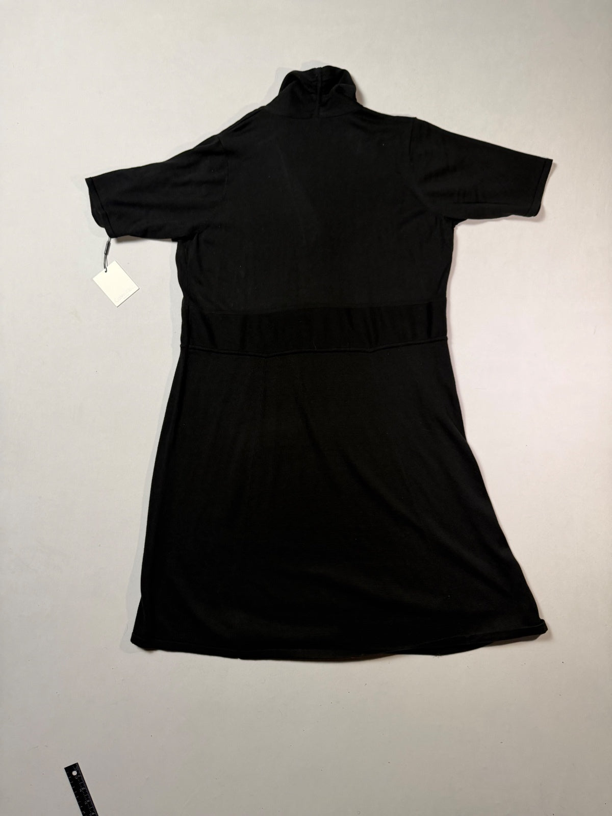 Calvin Klein Black Short-Sleeve Knit Dress