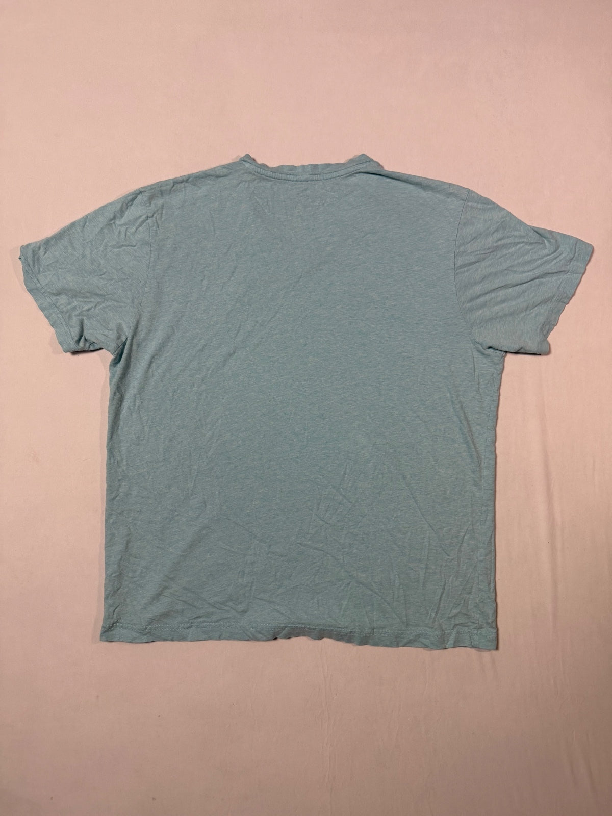 Psycho Bunny Light Blue V-Neck T-Shirt Size L
