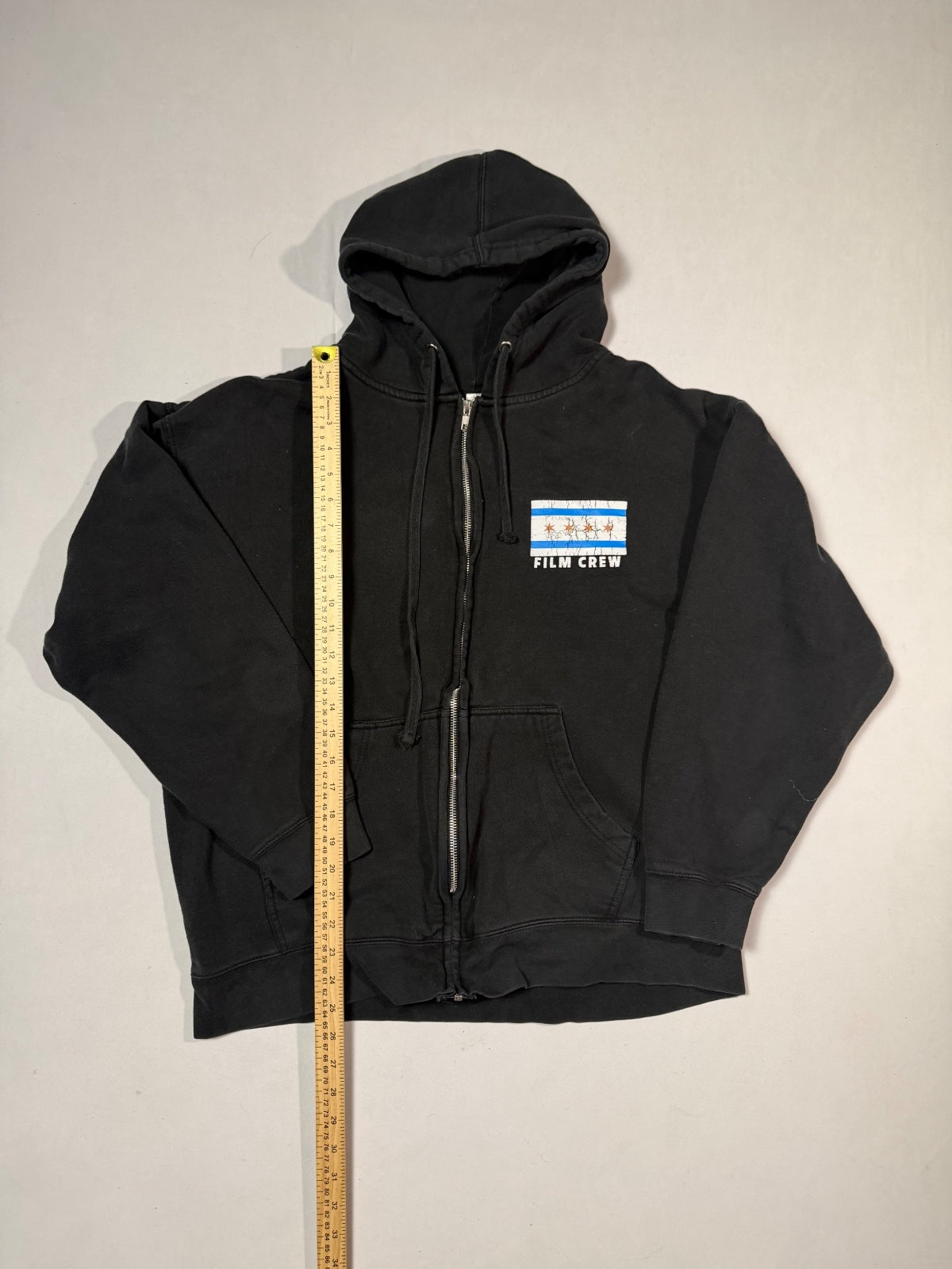 Independent Film Crew Black Zip Hoodie XL