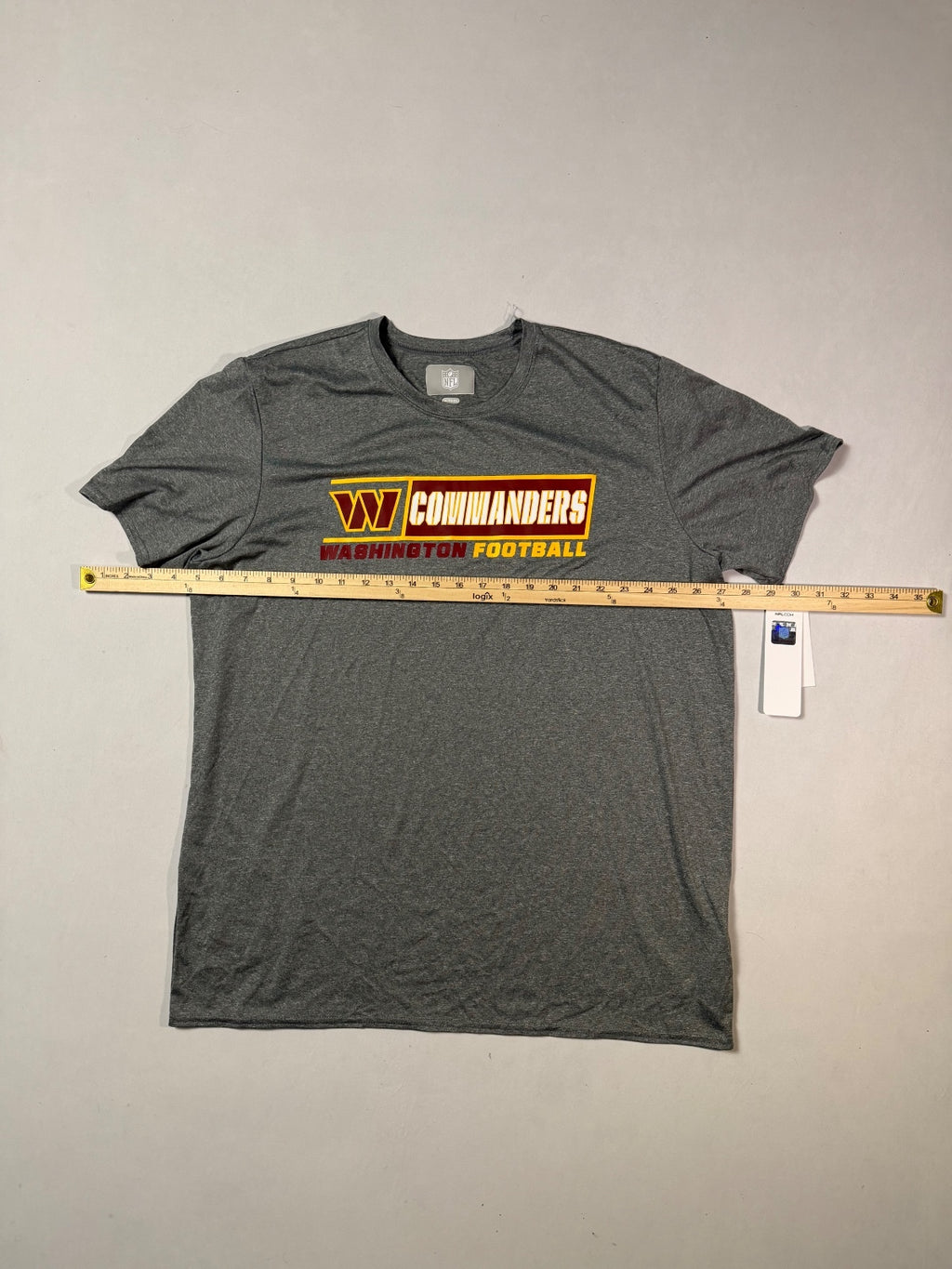 NFL Washington Commanders Gray T-Shirt Size XL