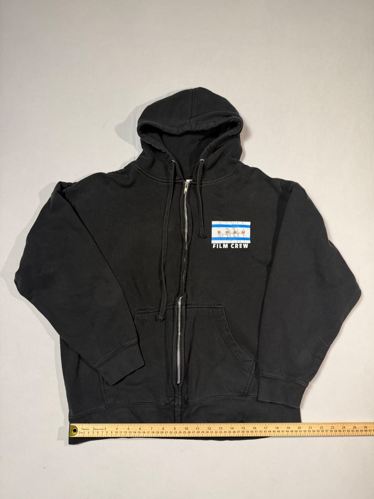 Independent Film Crew Black Zip Hoodie XL