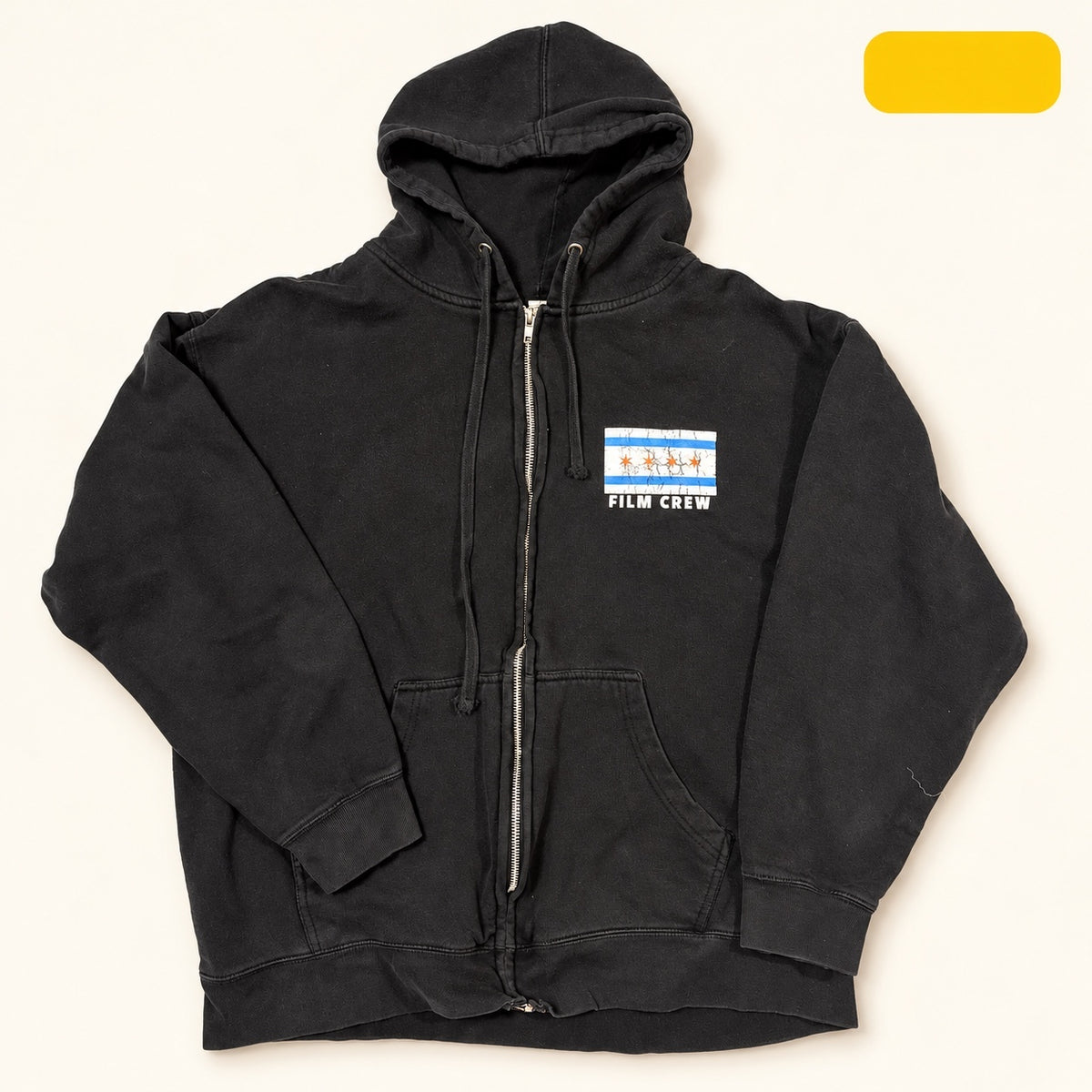 Independent Film Crew Black Zip Hoodie XL