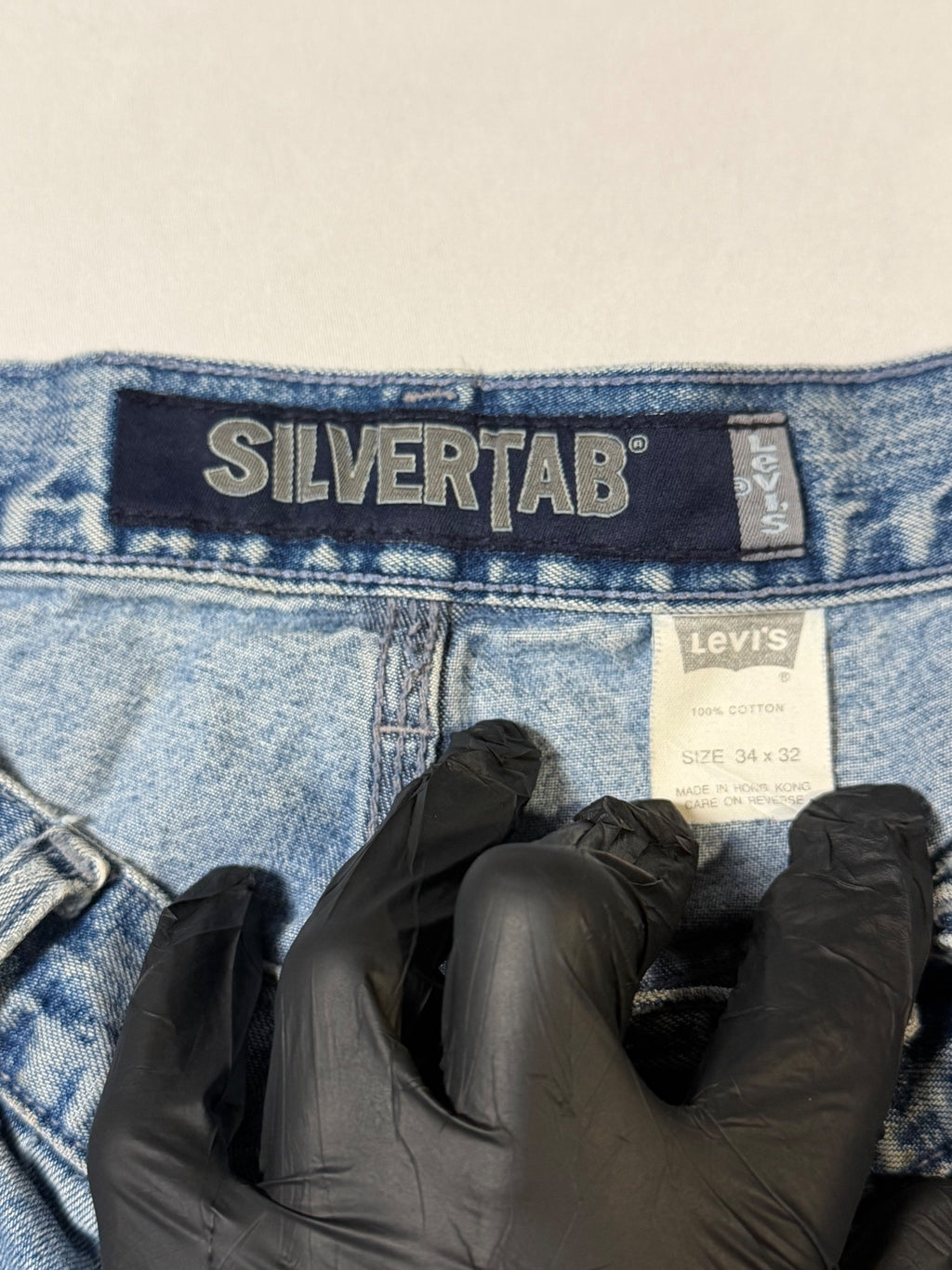 Levi’s Silvertab Light Wash Carpenter Jeans 34x32