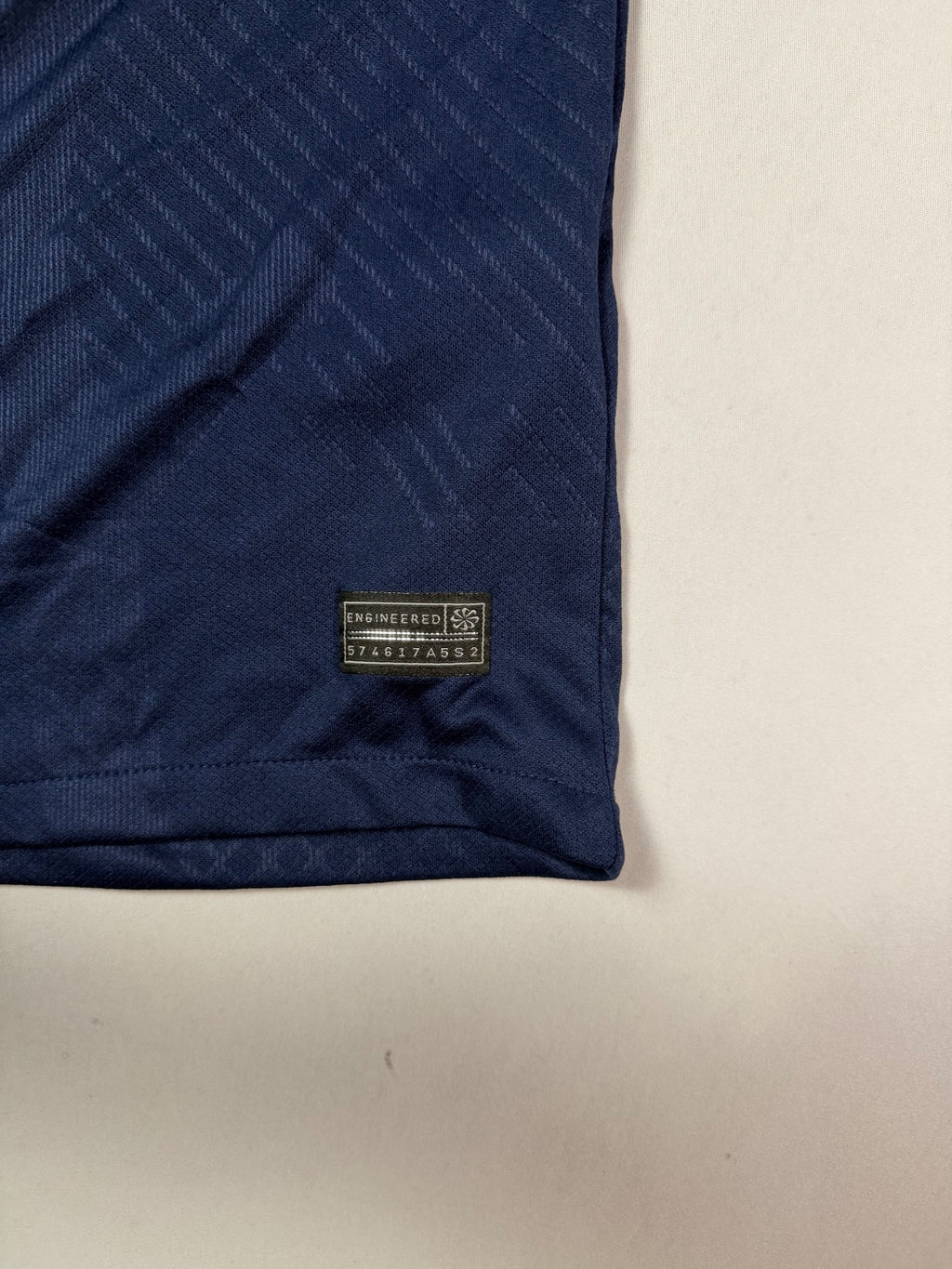 Nike France FFF Navy Dri-FIT Soccer Jersey Small
