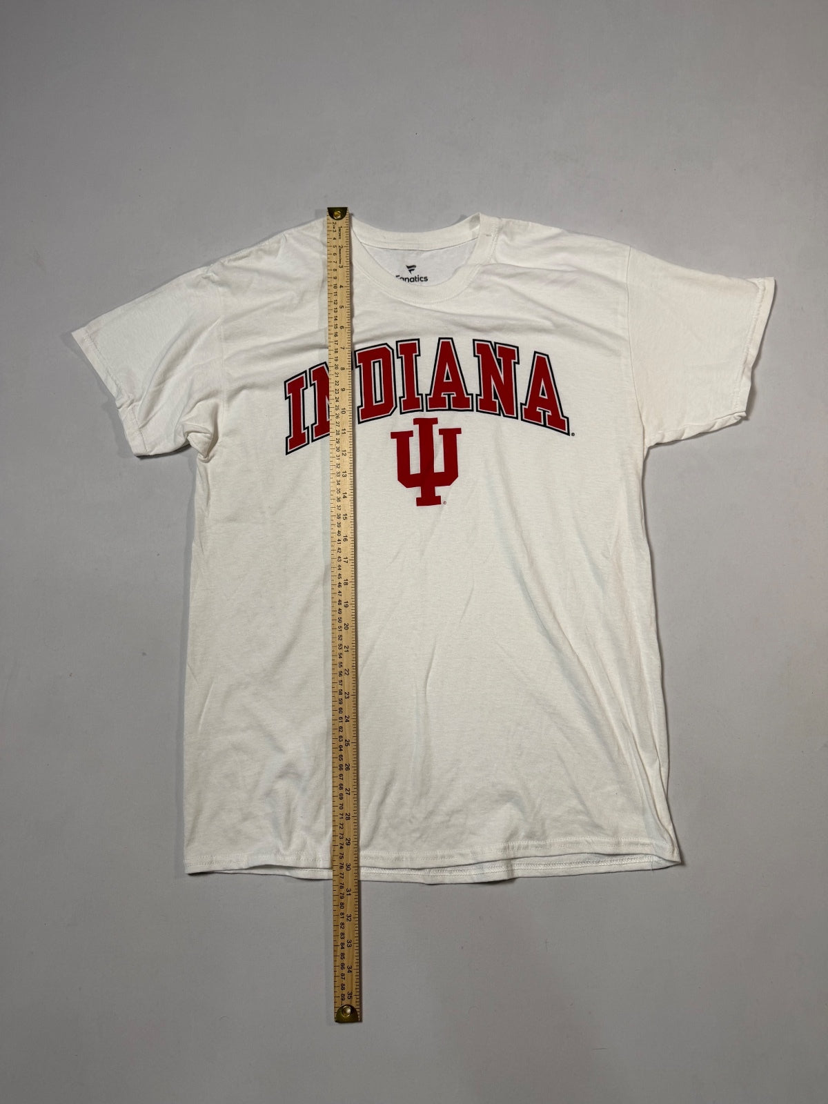 Indiana University White Fanatics T-Shirt Size L