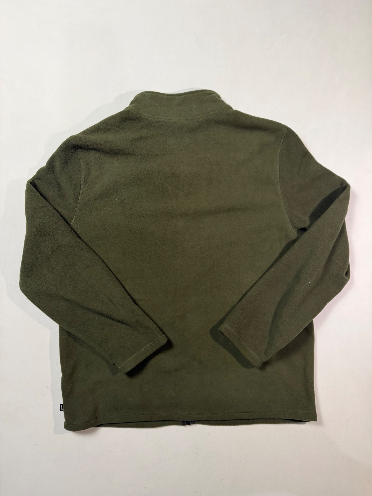 Puma Olive Green Full-Zip Fleece Jacket XL