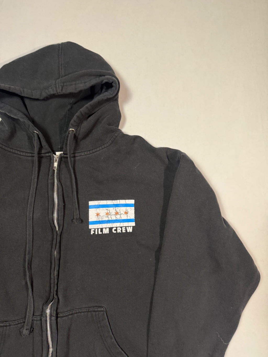 Independent Film Crew Black Zip Hoodie XL