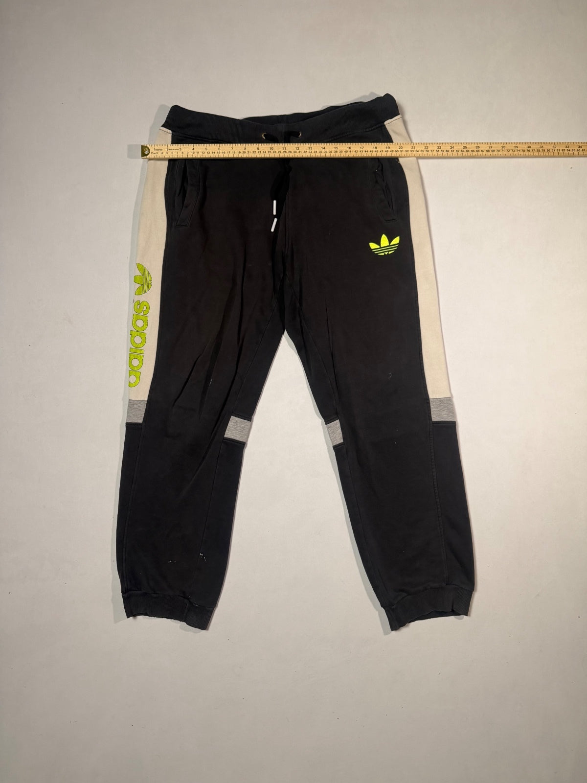 Adidas Originals Black Colorblock Joggers Size L