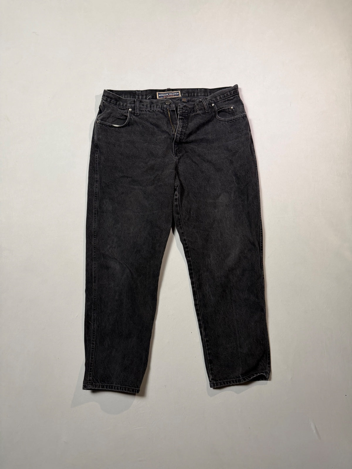 Harley-Davidson Biker Blues Black Jeans Size 42x32