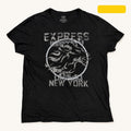 Express New York Black Graphic T-Shirt Size XL