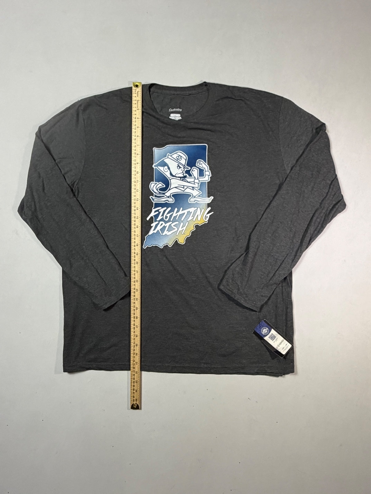 NWT Captivating Notre Dame Fighting Irish Long Sleeve 2XL