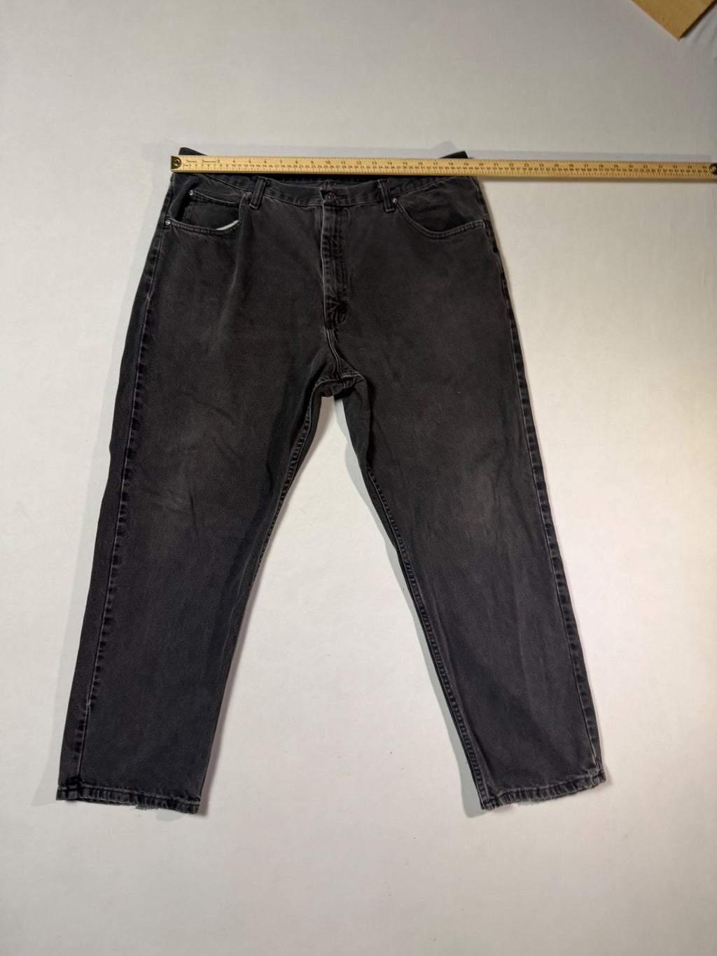 Wrangler Black Relaxed Fit Jeans 40x30