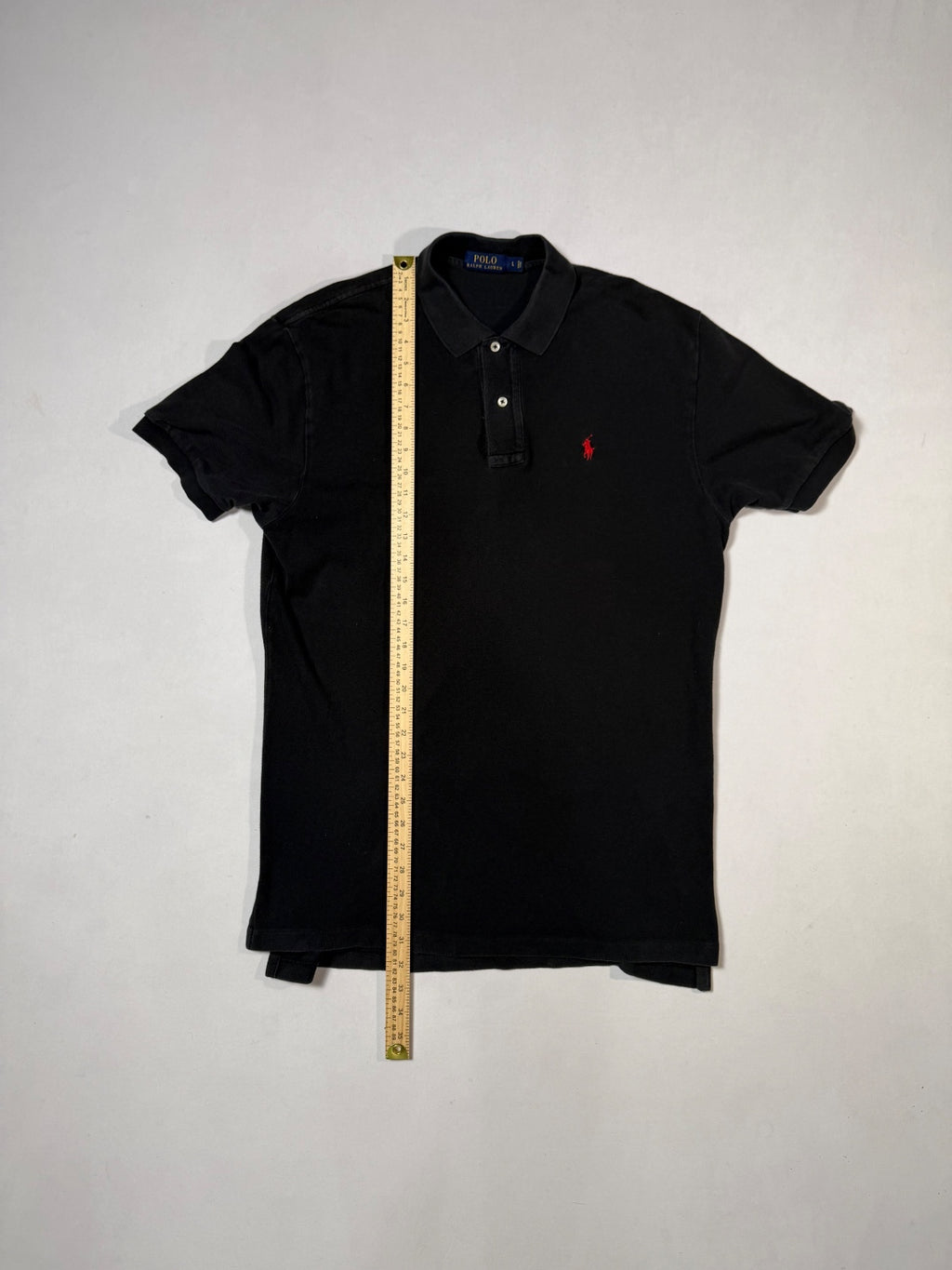 Polo Ralph Lauren Black Polo Shirt Size L