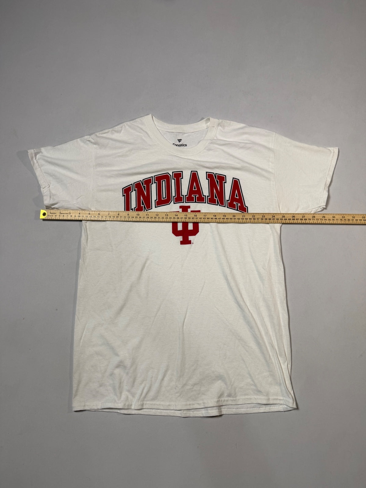 Indiana University White Fanatics T-Shirt Size L