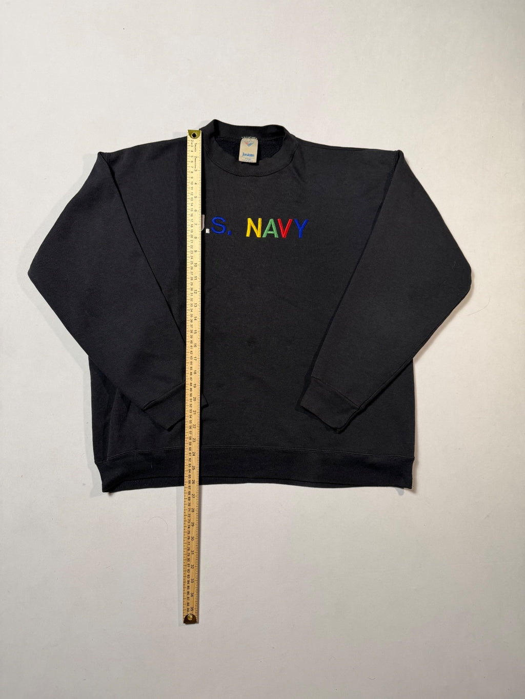 Vintage Jostens U.S. Navy Embroidered Sweatshirt XL