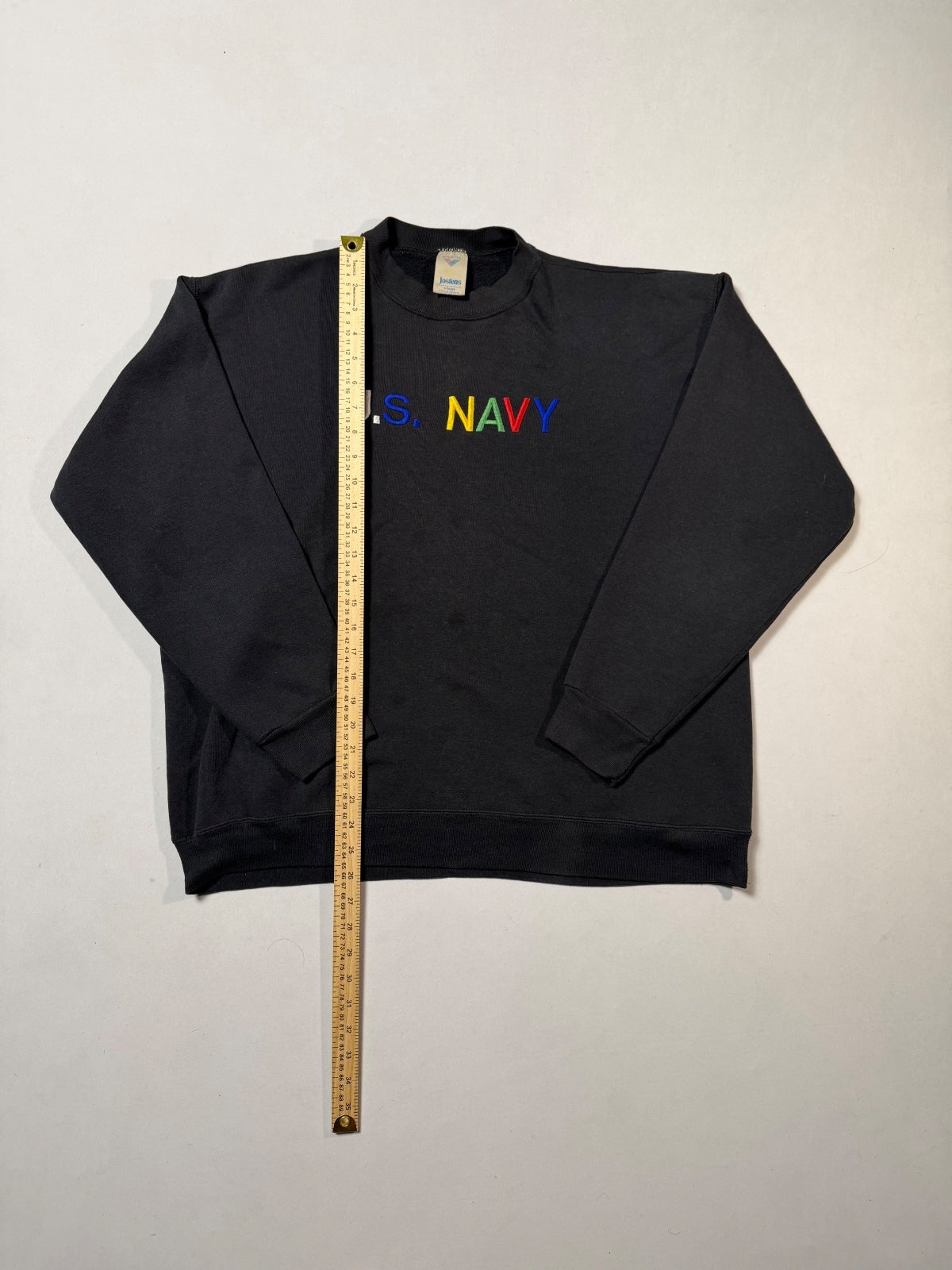 Vintage Jostens U.S. Navy Embroidered Sweatshirt XL