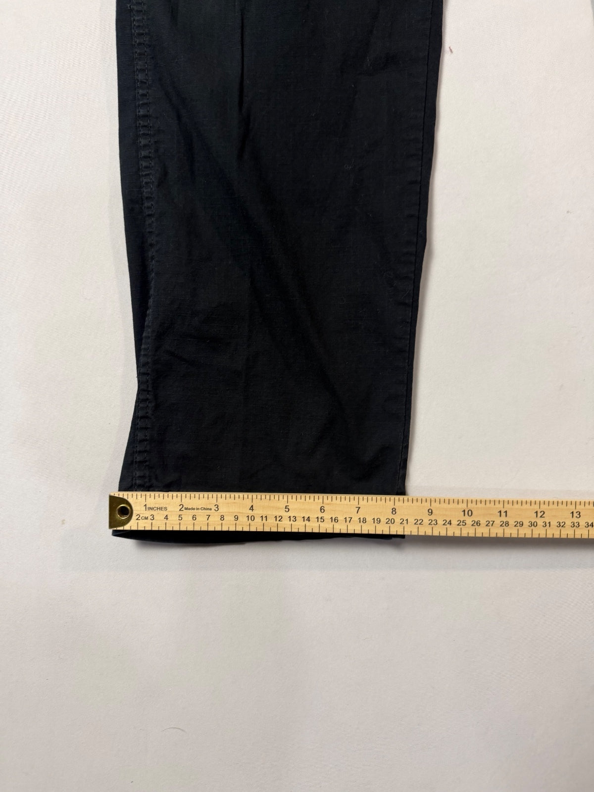 Wrangler Black Cargo Pants 34x30