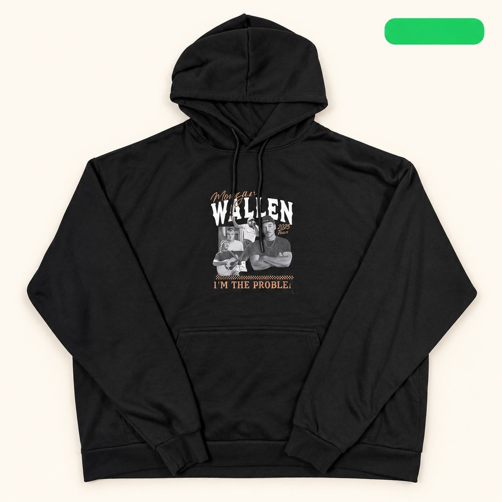 Morgan Wallen 2025 Tour Black Hoodie