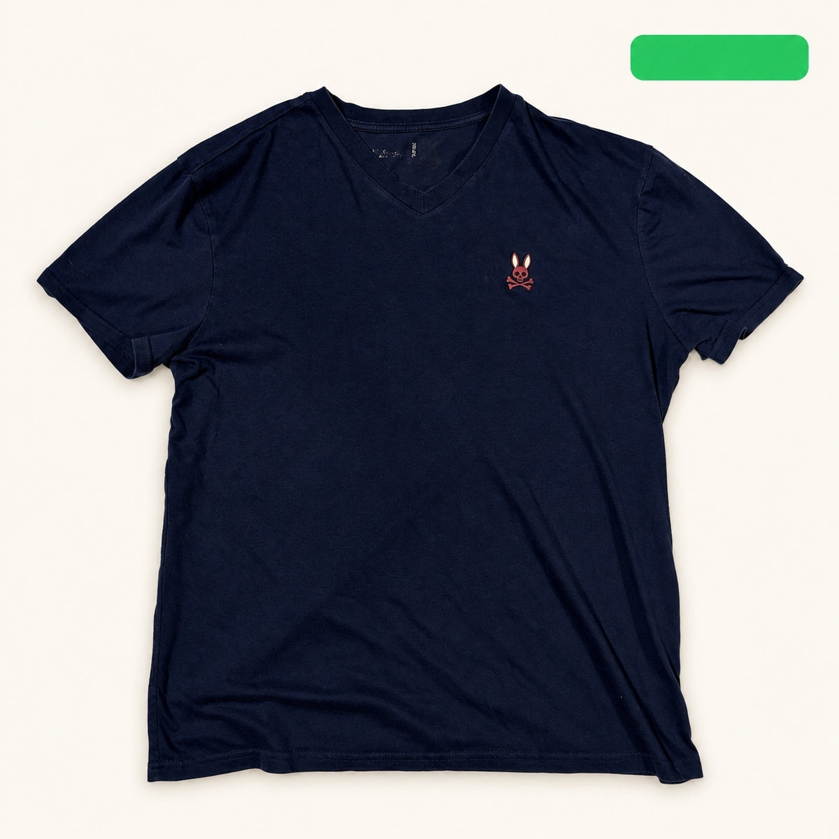 Psycho Bunny Navy V-Neck T-Shirt