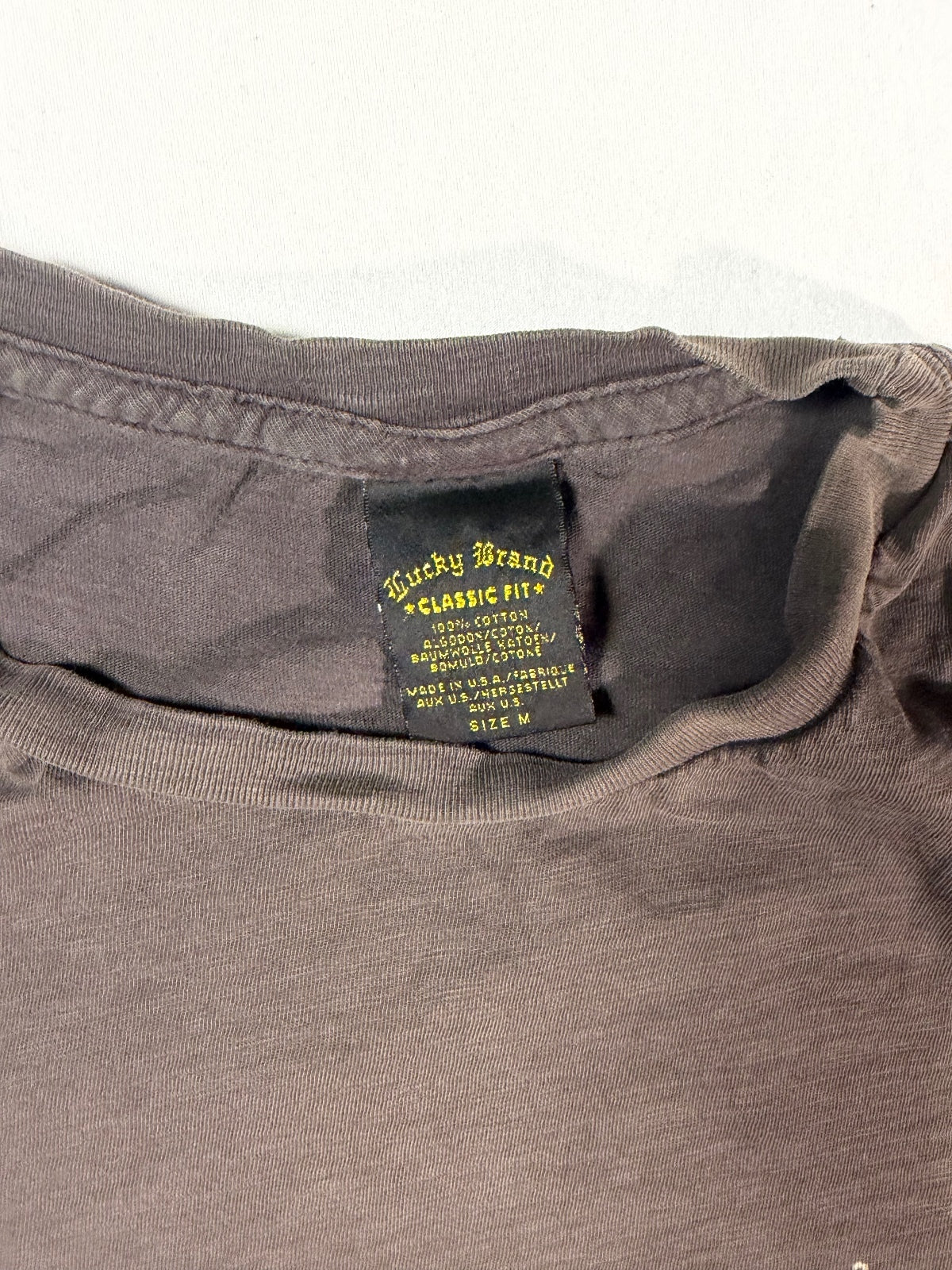 Vintage Lucky Brand Kathmandu Buddha T-Shirt Size M
