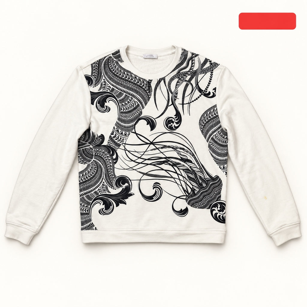 Versace Collection Baroque Print Sweatshirt XL