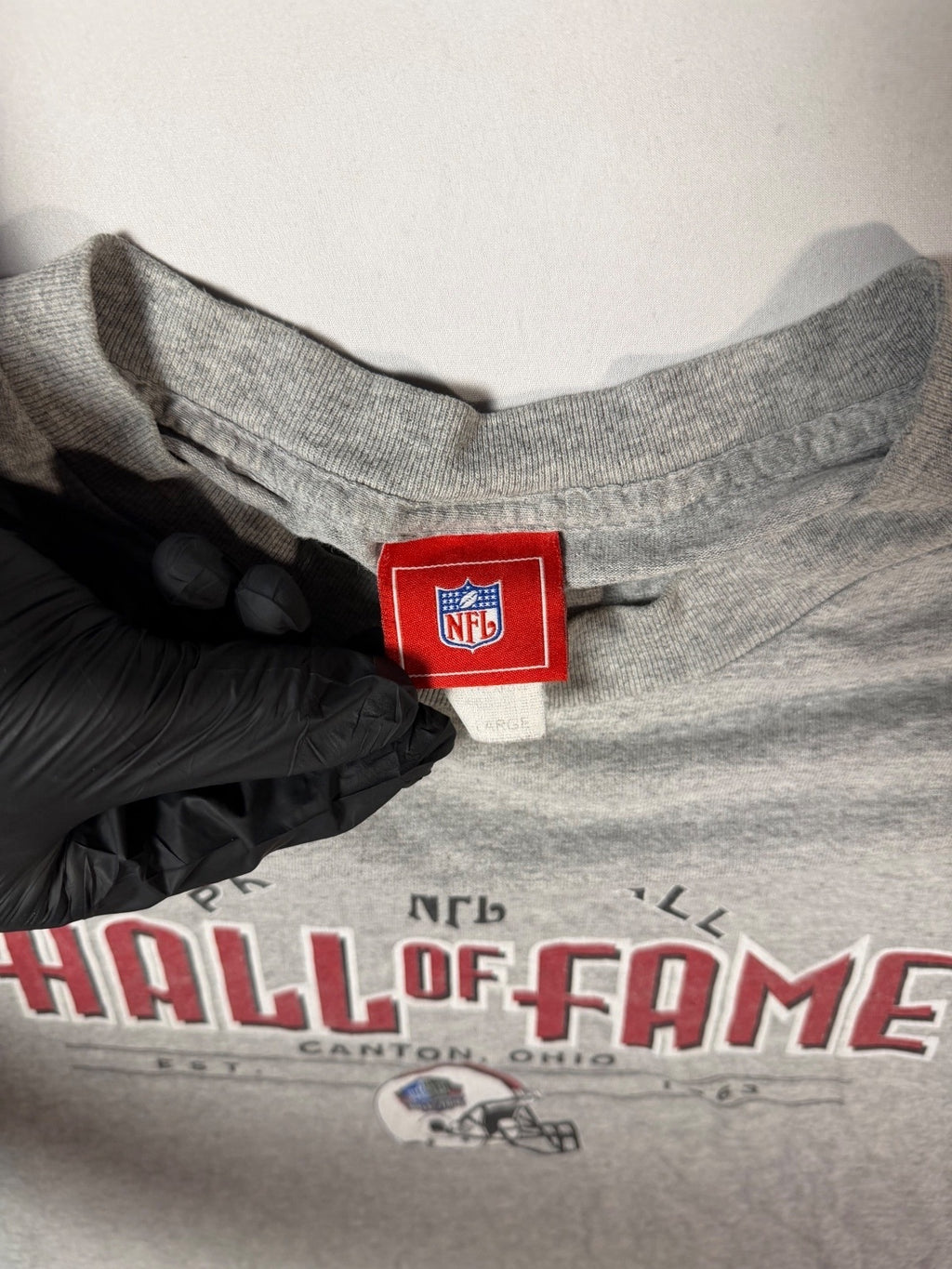 NFL Hall of Fame Gray Graphic T-Shirt