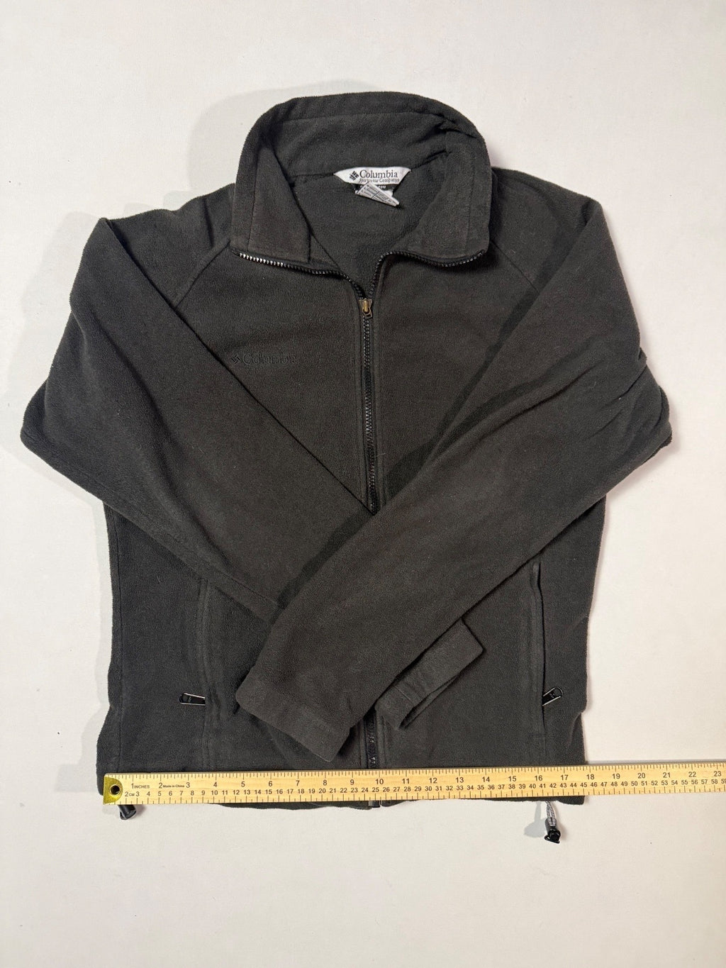 Columbia Black Full Zip Fleece Jacket Women’s L
