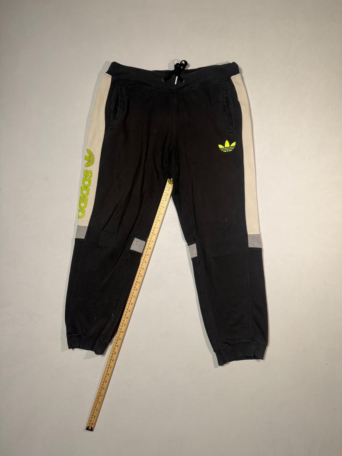 Adidas Originals Black Colorblock Joggers Size L