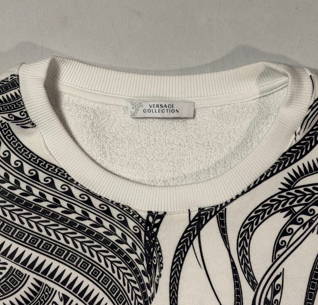Versace Collection Baroque Print Sweatshirt XL