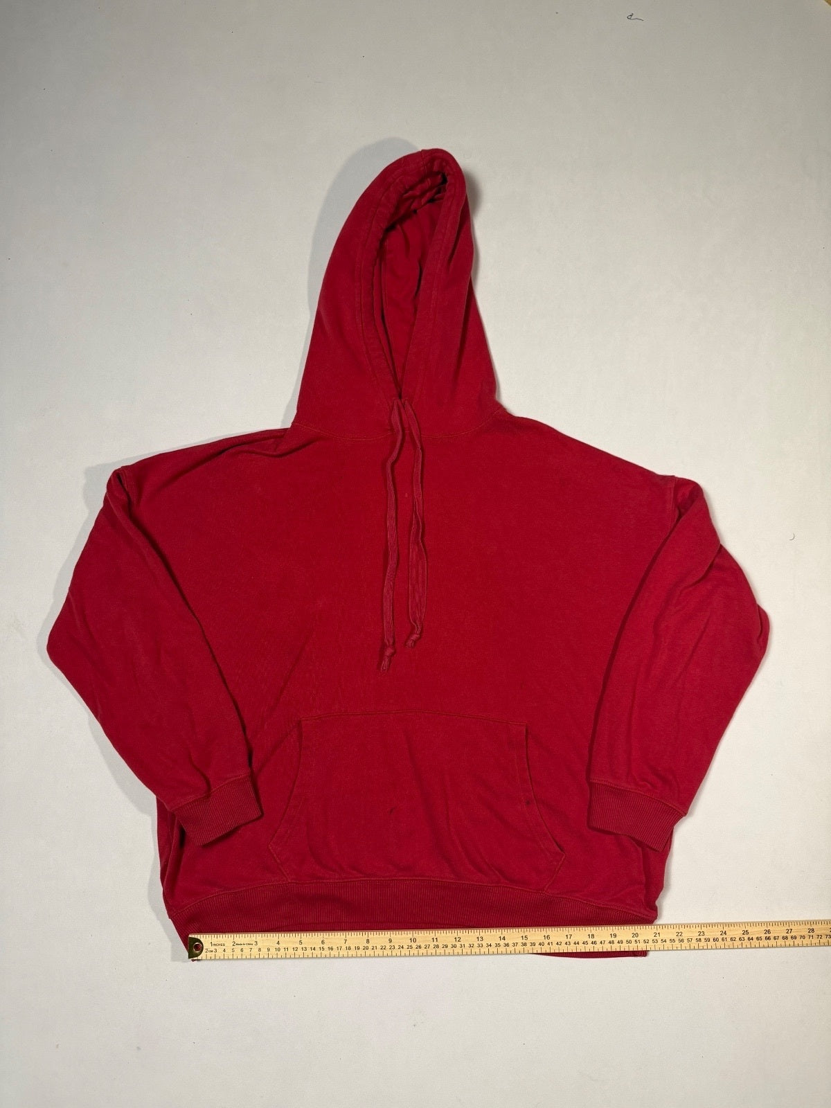 American Eagle Red Hoodie Size M