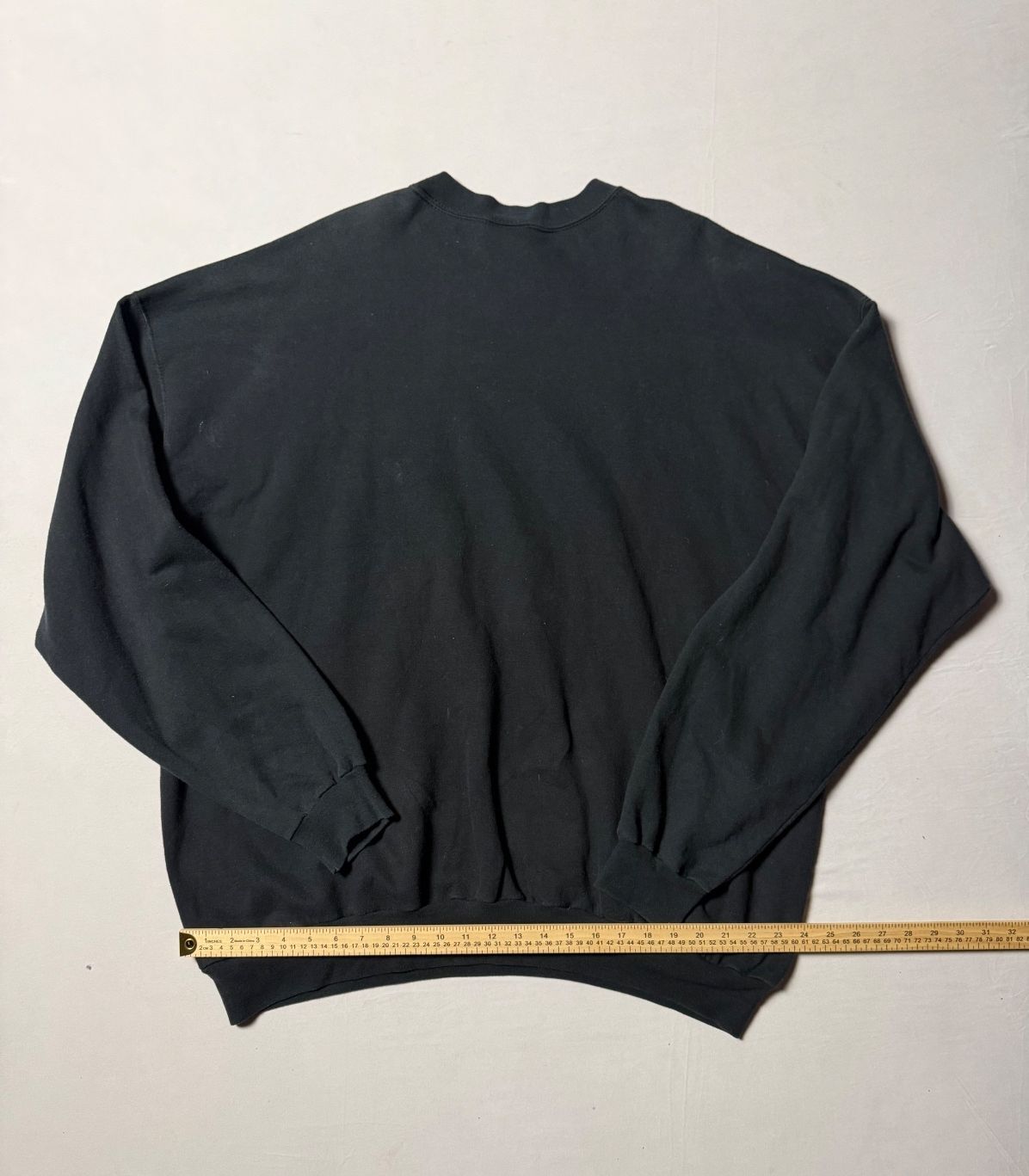 Vintage Netflix Embroidered Logo Black Sweatshirt 3XL
