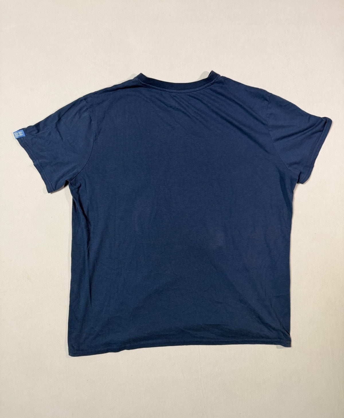 Psycho Bunny Navy V-Neck T-Shirt Small Logo