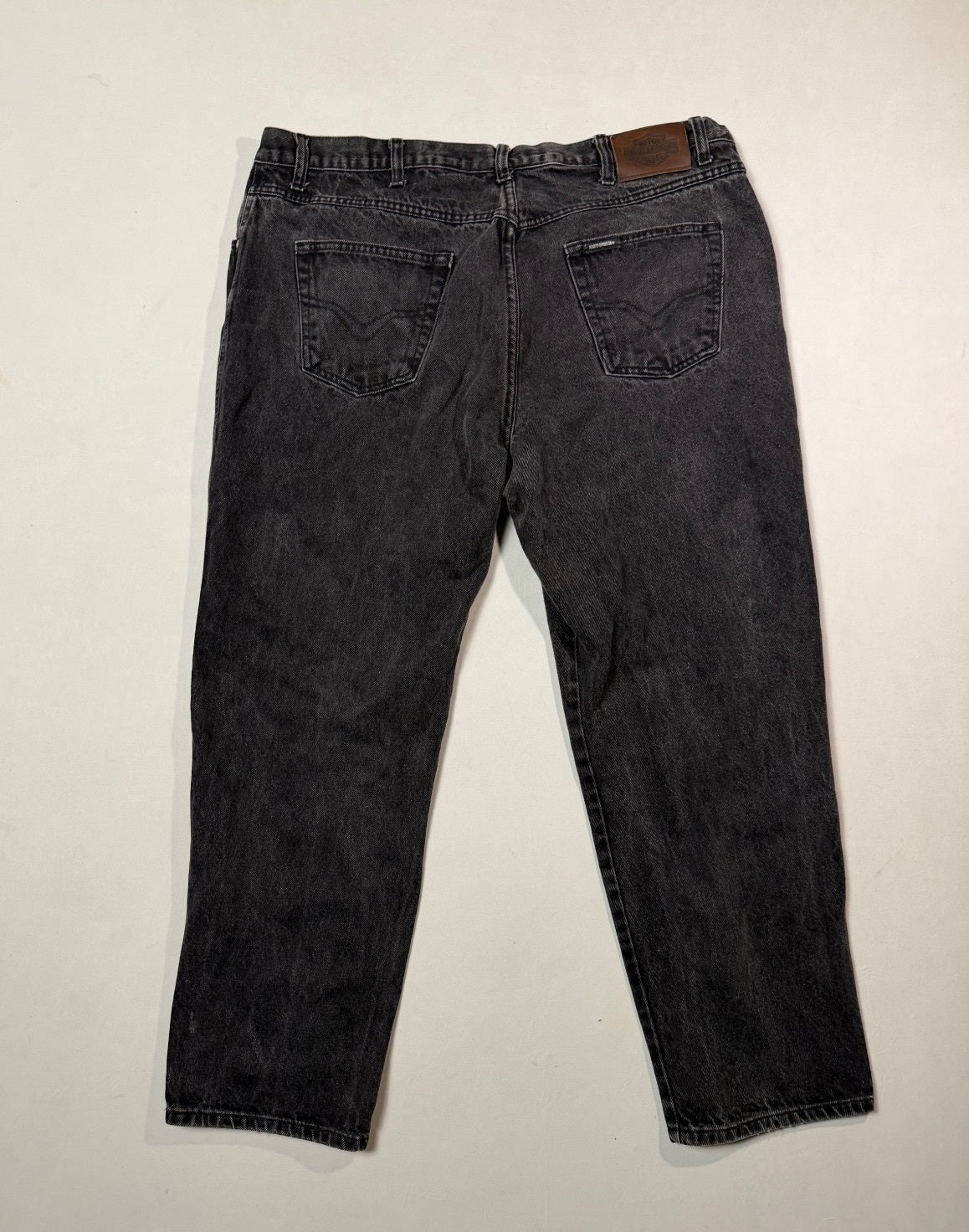Harley-Davidson Biker Blues Black Jeans Size 42x32