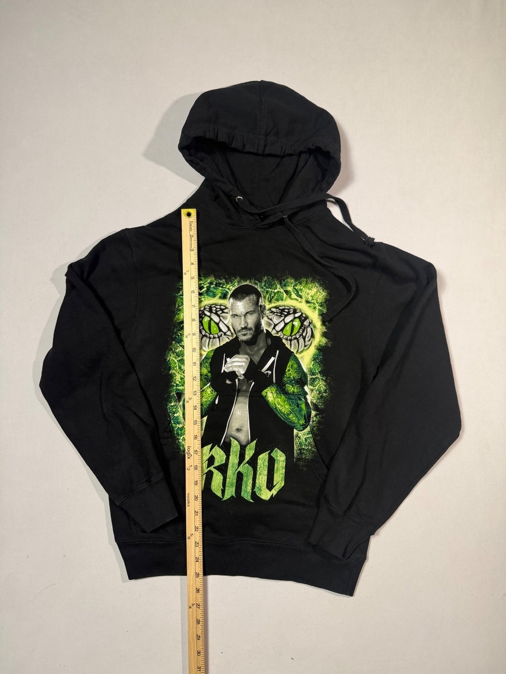 Vintage WWE Randy Orton RKO Black Graphic HoodieT